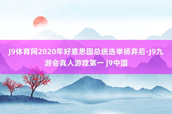 J9体育网　　2020年好意思国总统选举扬弃后-J9九游会真人游戏第一 j9中国