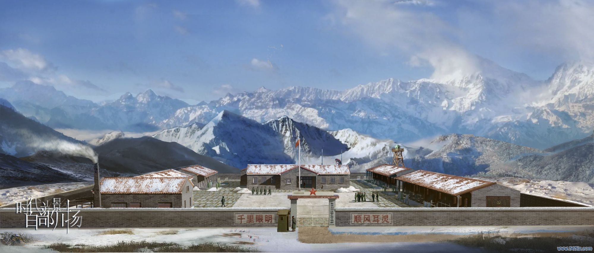 取景地、院线电影《远乡》置景剧照